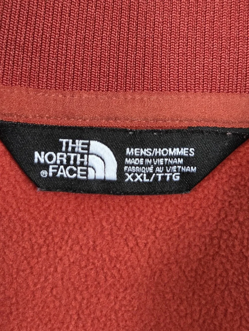 The North Face Takeback Track Jacket Mens Orange Brown Colorblock Gorpcore Sport